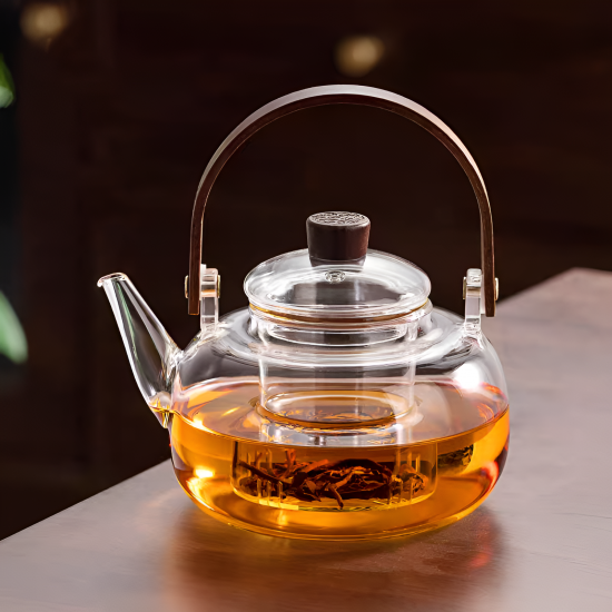 Glass Teapot 